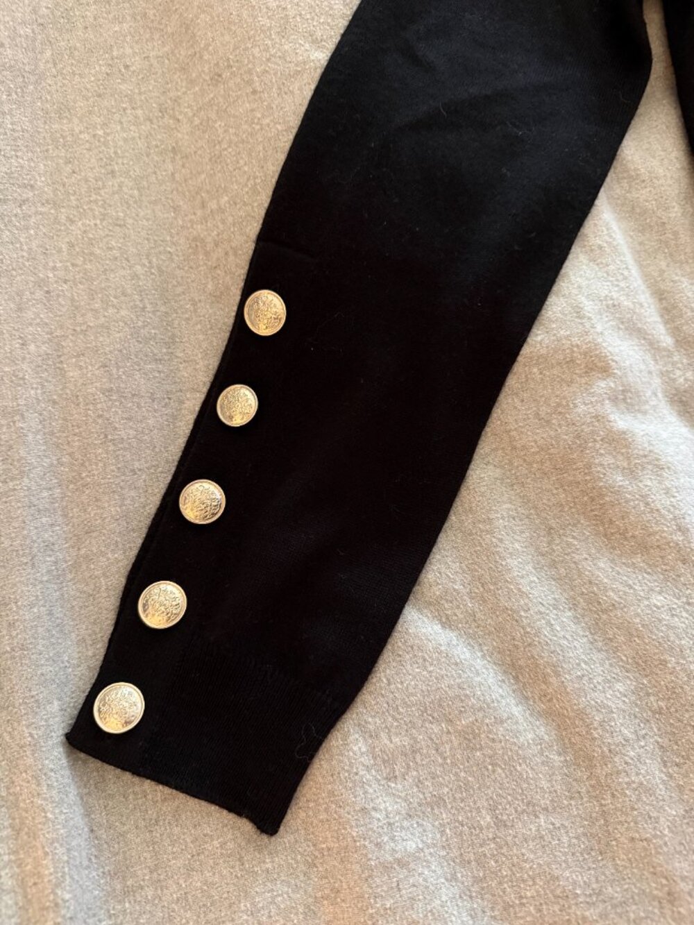 Sezane Paulo Jumper - Black - Size Small - Mint Condition! - Picture 11 of 12